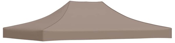 Střecha k party stanu 4 x 3 m taupe 270 g/m² 315356