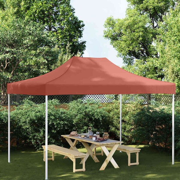 Střecha k party stanu 4 x 3 m cihlová 270 g/m² 315359