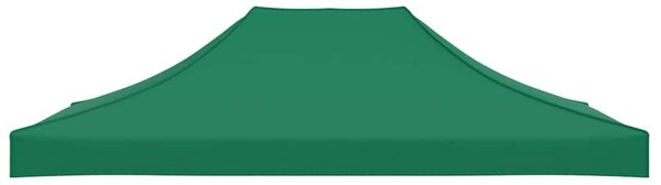 Střecha k party stanu 4 x 3 m zelená 270 g/m² 315354