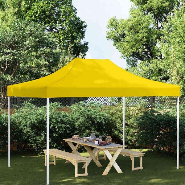 Střecha k party stanu 4 x 3 m žlutá 270 g/m² 315361