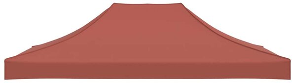 Střecha k party stanu 4 x 3 m cihlová 270 g/m² 315359