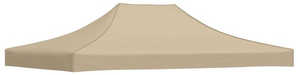 Střecha k party stanu 4,5 x 3 m béžová 270 g/m² 315366