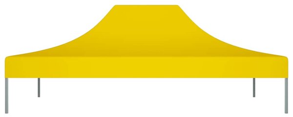 Střecha k party stanu 4,5 x 3 m žlutá 270 g/m² 315374