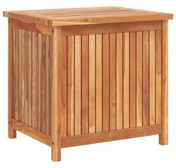 Zahradní úložný box 60 x 50 x 58 cm masivní teakové dřevo 315379