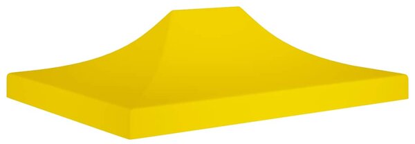 Střecha k party stanu 4,5 x 3 m žlutá 270 g/m² 315374