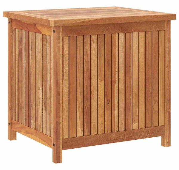Zahradní úložný box 60 x 50 x 58 cm masivní teakové dřevo 315379
