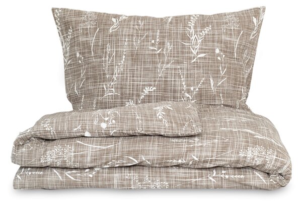Kvalitex Flanelové povlečení PODZIM béžový 1x 140/200, 1x 70/90cm