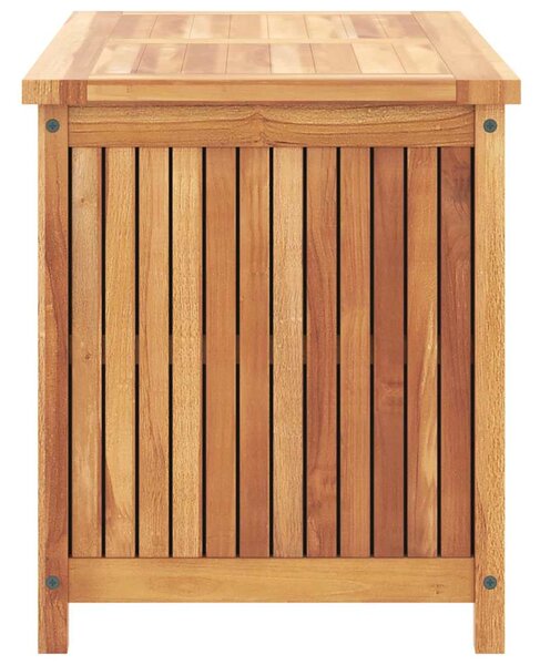 Zahradní úložný box 90 x 50 x 58 cm masivní teakové dřevo 315380