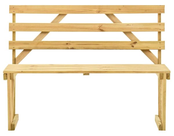 Zahradní lavice 120 cm impregnované borové dřevo 315393