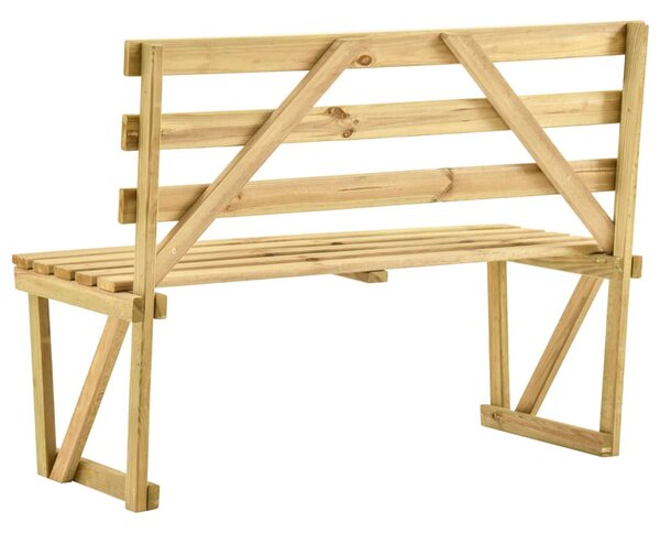 Zahradní lavice 120 cm impregnované borové dřevo 315393