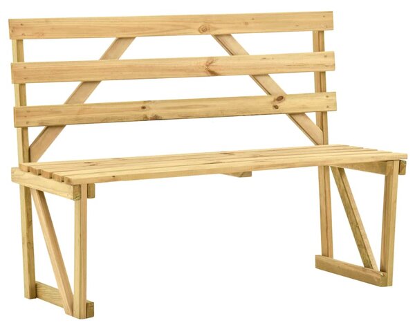 Zahradní lavice 120 cm impregnované borové dřevo 315393