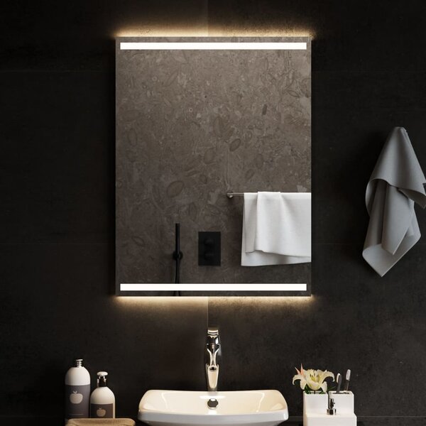 Koupelnové zrcadlo s LED osvětlením 60 x 80 cm 3154066