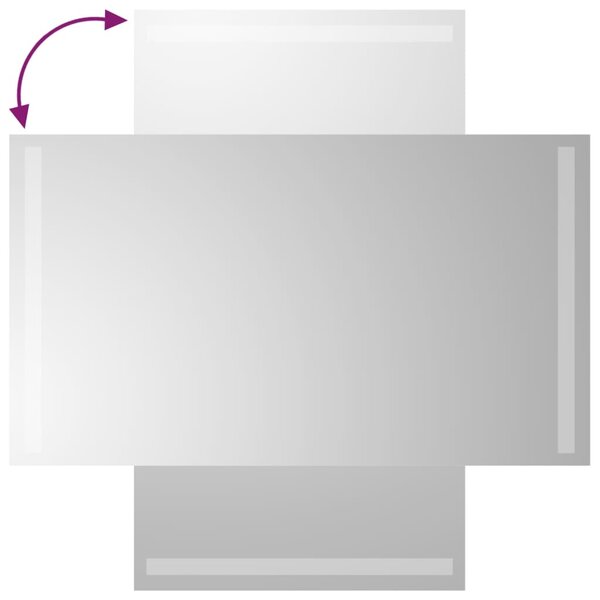 Koupelnové zrcadlo s LED osvětlením 40x70 cm 3154062