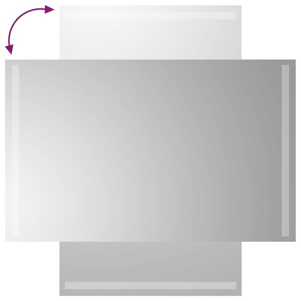 Koupelnové zrcadlo s LED osvětlením 50x80 cm 3154065