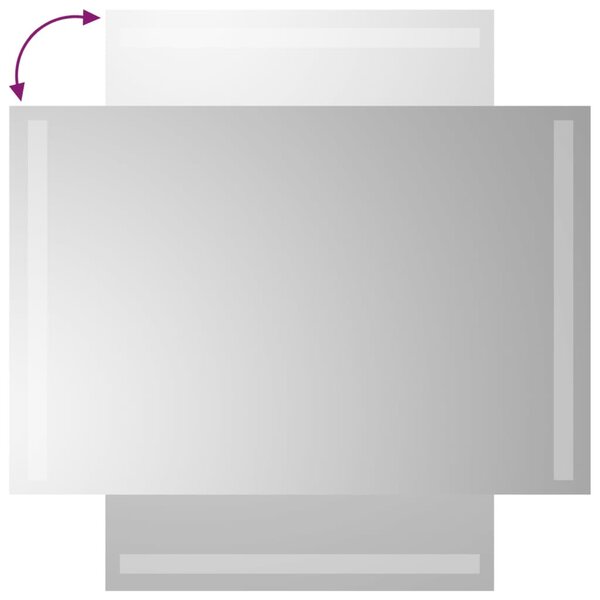 Koupelnové zrcadlo s LED osvětlením 40x60 cm 3154061