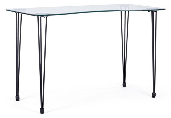 Pracovní stůl se skleněnou deskou 60x120 cm Rondo – Bizzotto