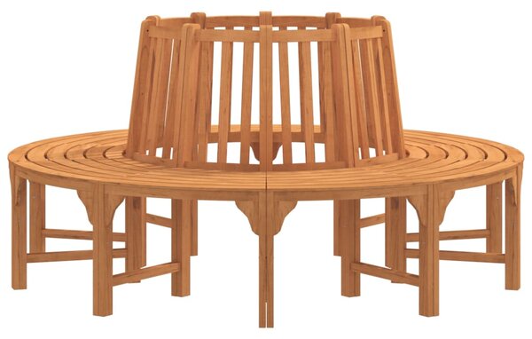 Lavice kolem stromu Ø 208 cm masivní eukalyptové dřevo 3154103