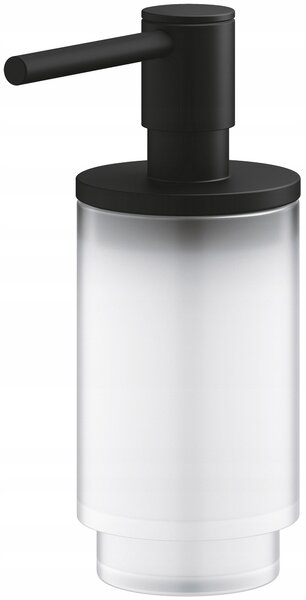 Ruční dávkovač mýdla stojací Grohe 120 ml černý