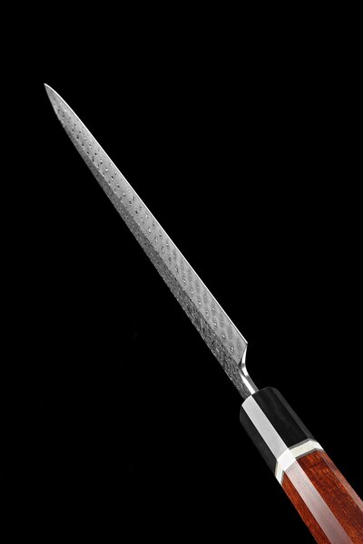 Ručně vyráběný nůž Sashimi HEZHEN F3 270mm
