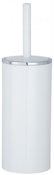 WC štětka Wenko volně stojící plast bílá s nádobkou
