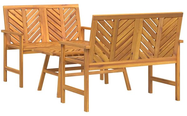 Zahradní lounge set 3 ks Hnědá Masivní akátové dřevo 3154128
