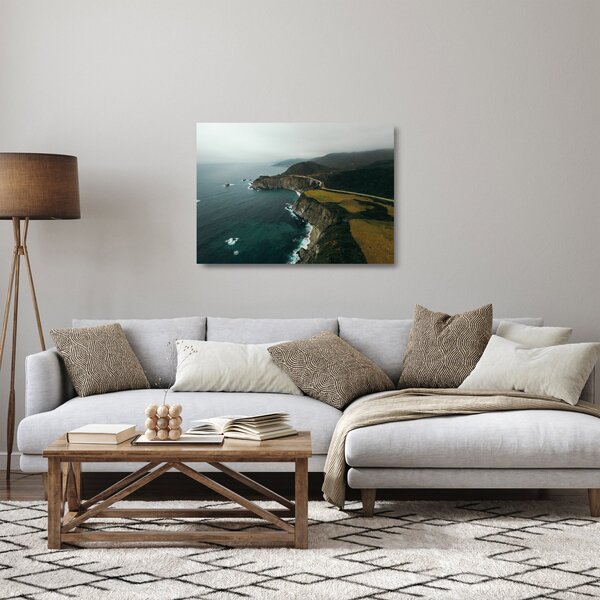 Skleněný obraz - Útes v oceánu (70x50 cm)