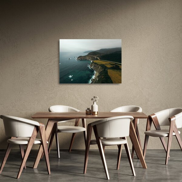 Skleněný obraz - Útes v oceánu (70x50 cm)