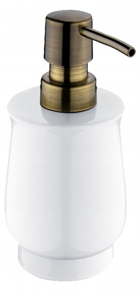 Ruční dávkovač mýdla na desku Nimco 150 ml bílý