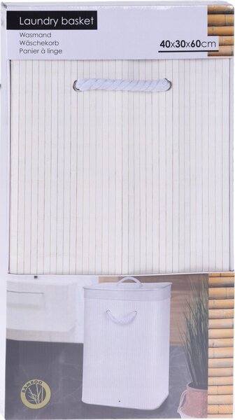 Volně stojící koš na prádlo Bathroom Solutions 60 l bílý