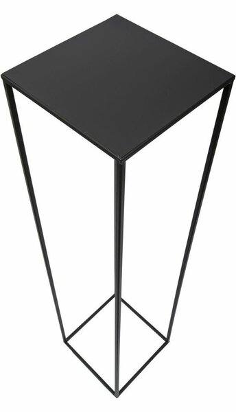 HowHomely Stojan na květiny 100 cm- ČERNÝ