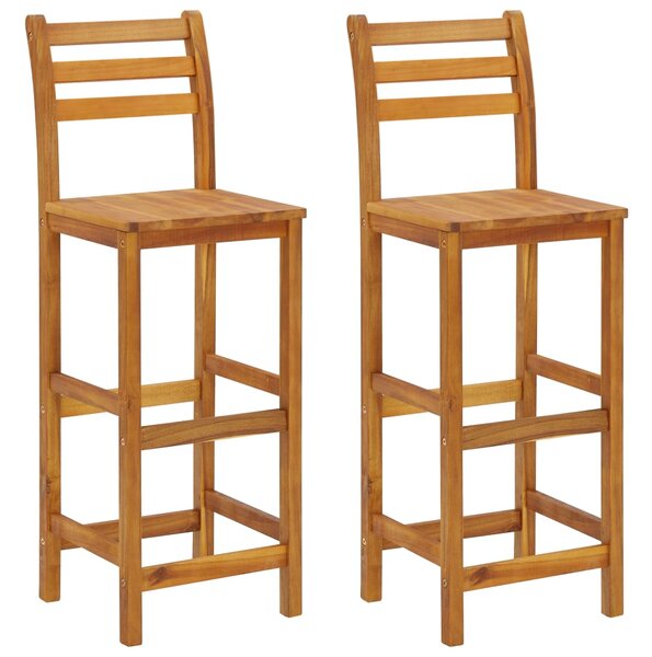 3dílný zahradní barový set masivní akáciové dřevo 3154382