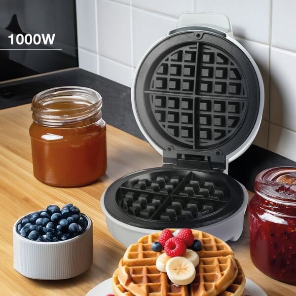 Vaflovač Väline Northam na 4 vafle, kruhový, 1000W, pečící deska 20cm, 3 roky záruka