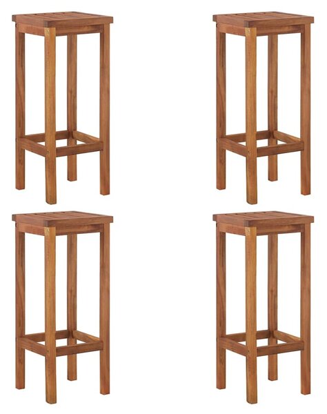 5dílný zahradní barový set masivní akáciové dřevo 3154387