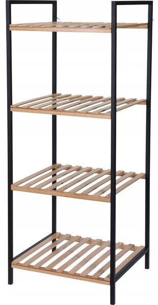 Koupelnový regál Bathroom Solutions, béžové odstíny, 32,5 x 38 x 95 cm