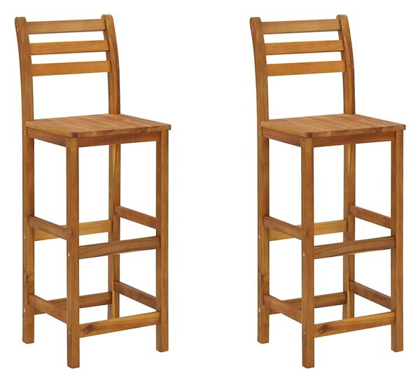 3dílný zahradní barový set masivní akáciové dřevo 3154390