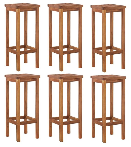 7dílný zahradní barový set masivní akáciové dřevo 3154393