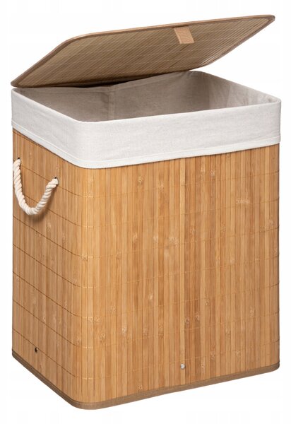 Volně stojící koš na prádlo 5five Simply Smart 60 l béžový