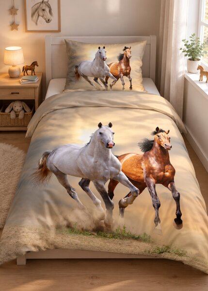 3d povlečení koně - Horse 140x200 cm