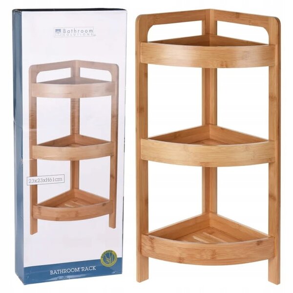 Rohová koupelnová police Bathroom Solutions 61 cm