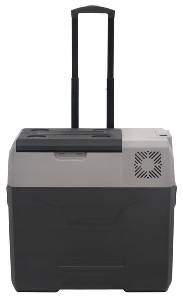 Chladicí box s kolečky a adaptérem černý a šedý 30 l PP 3154635