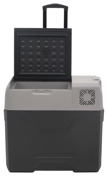 Chladicí box s kolečky a adaptérem černý a šedý 30 l PP 3154635