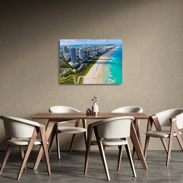 Skleněný obraz - Miami, Florida (70x50 cm)