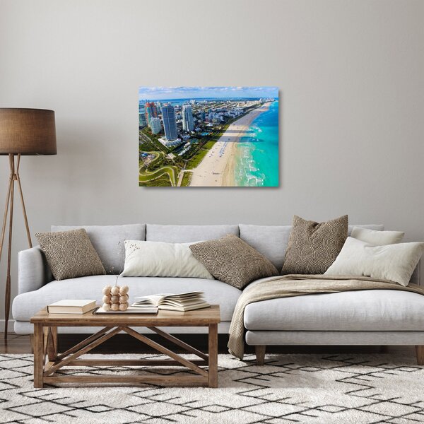 Skleněný obraz - Miami, Florida (70x50 cm)