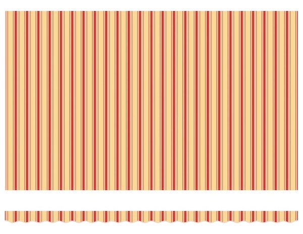 Zatahovací markýza žlutá a bílá 5 x 3 m textil a hliník 3154610