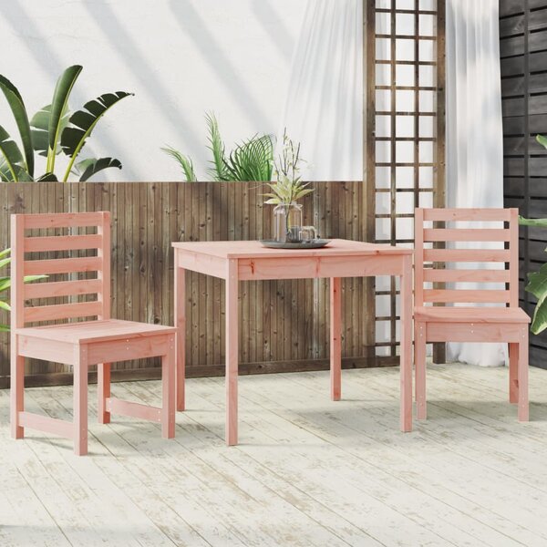3dílný zahradní bistro set masivní dřevo douglasky 3154676