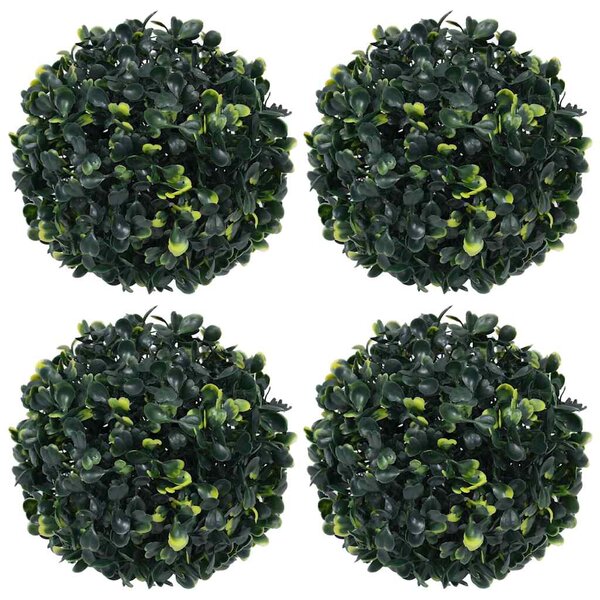 Umělé buxus koule 4 ks 12 cm 315467