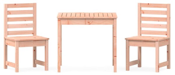 3dílný zahradní bistro set masivní dřevo douglasky 3154676