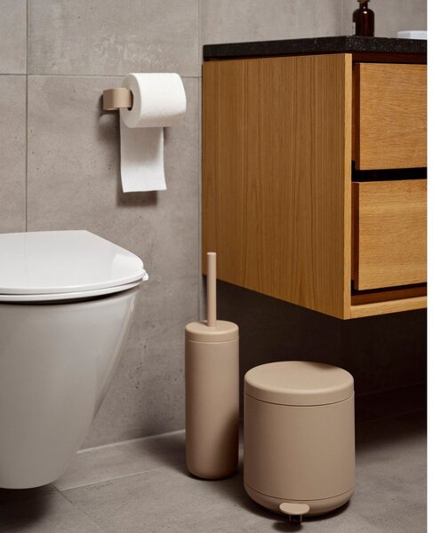 Béžová kameninová WC štětka Ume – Zone