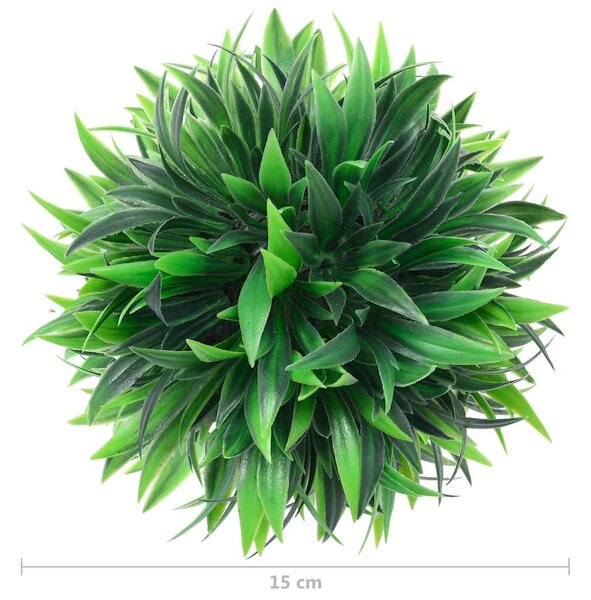 Umělé buxus koule 4 ks 15 cm 315471