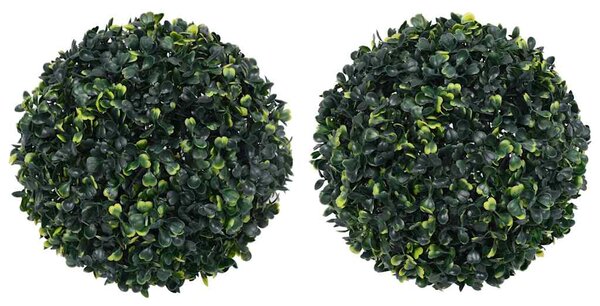 Umělé buxus koule 2 ks 45 cm 315469